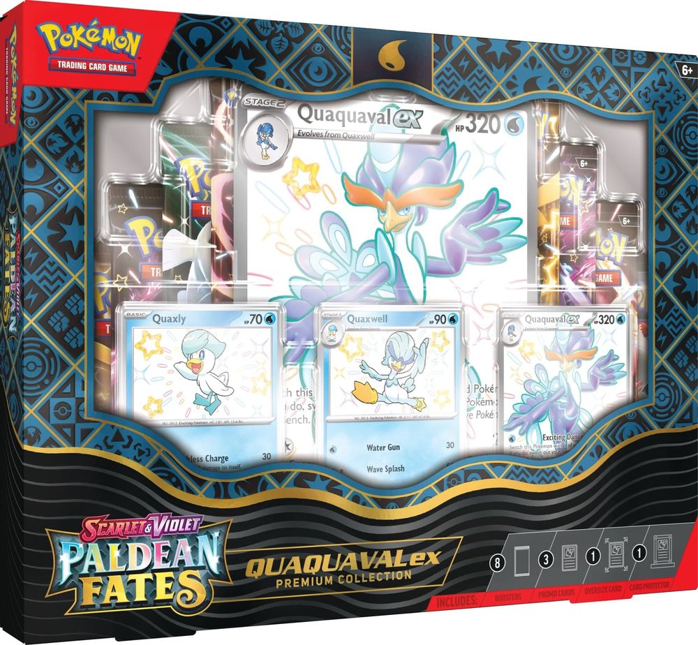 Paldean Fates Premium Collection [Quaquaval ex] — SV: Paldean Fates