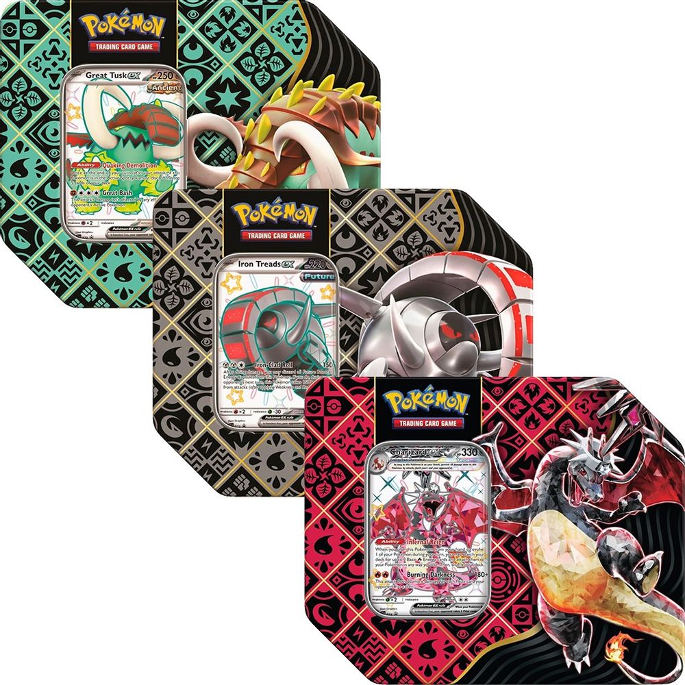 Paldean Fates Tins [Set of 3] — SV: Paldean Fates