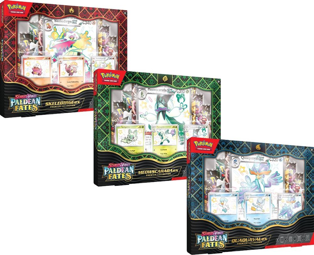 Paldean Fates Premium Collection [Set of 3] — SV: Paldean Fates