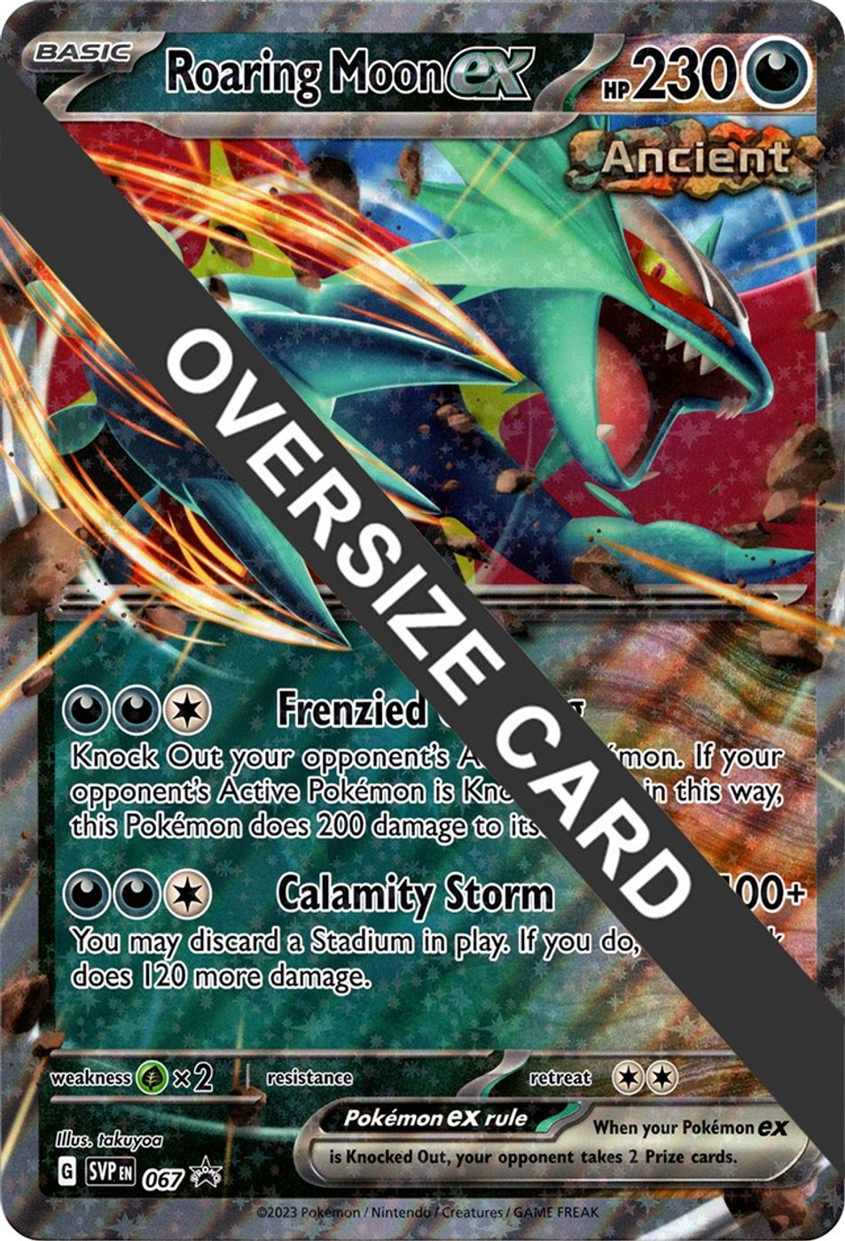 Roaring Moon ex - 067 — Jumbo Cards