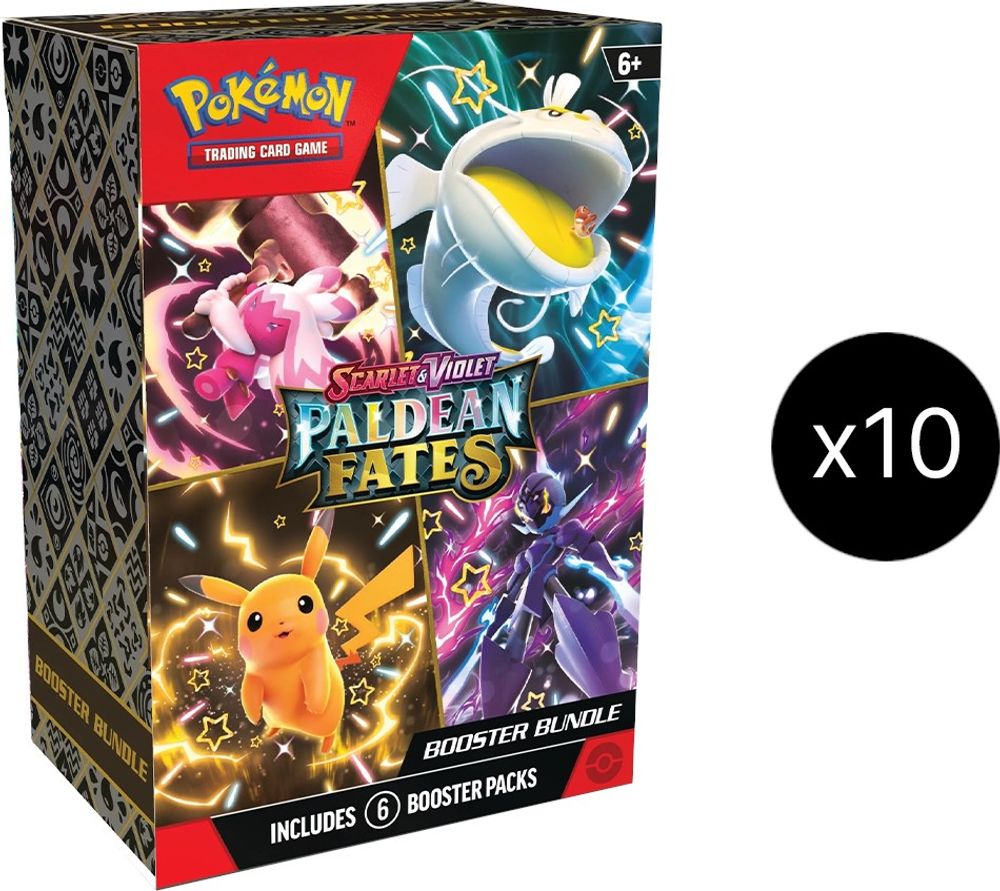 Paldean Fates Booster Bundle Display — SV: Paldean Fates