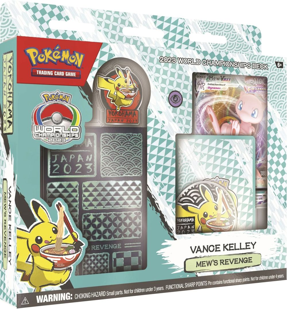 2023 World Championship Deck: Vance Kelley (Mew's Revenge) — World Championship Decks
