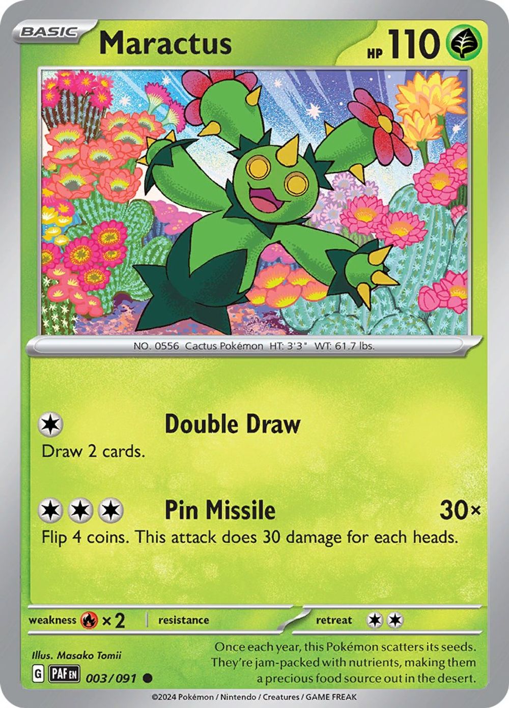 Maractus — SV: Paldean Fates