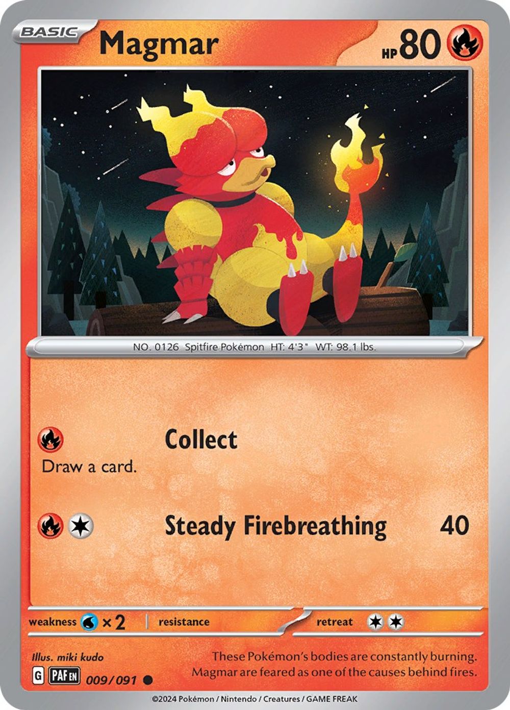 Magmar — SV: Paldean Fates