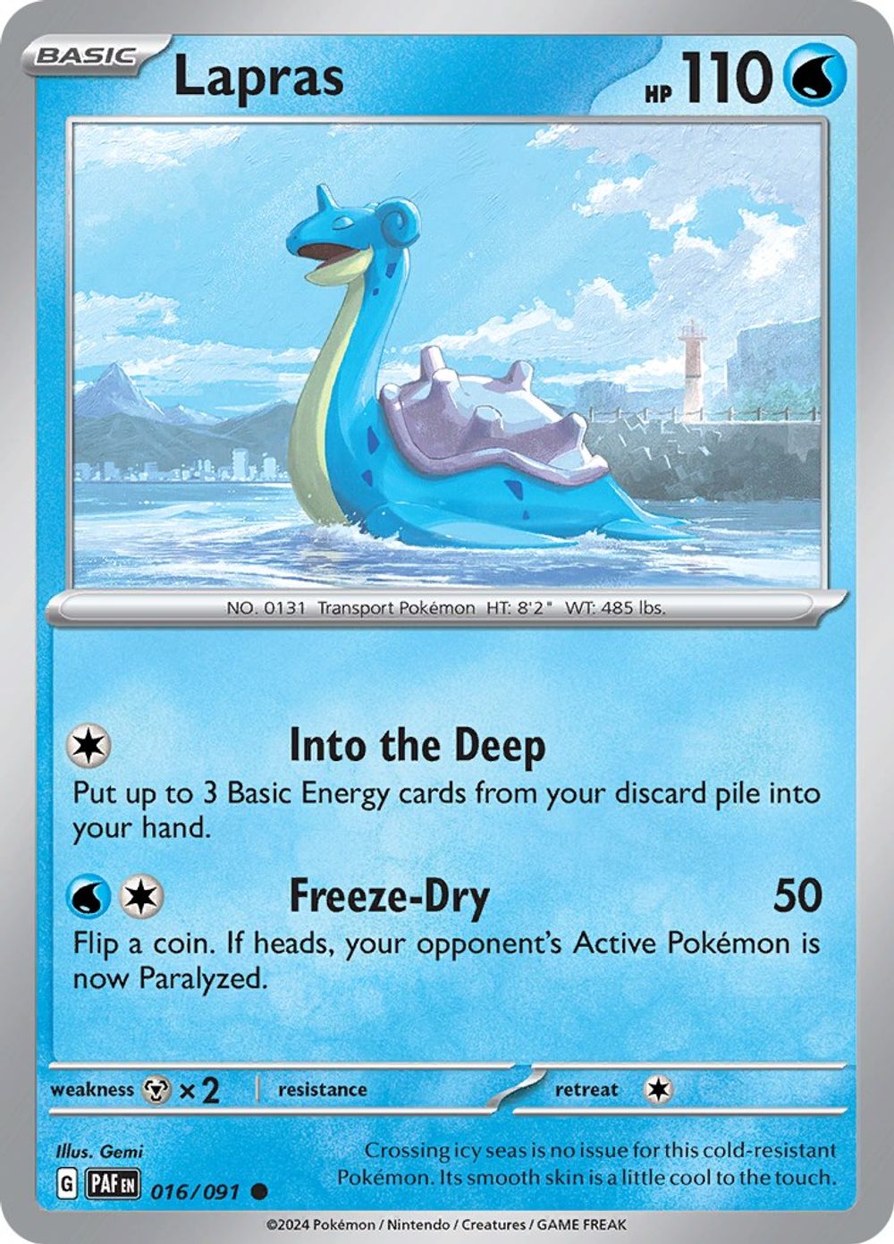 Lapras — SV: Paldean Fates