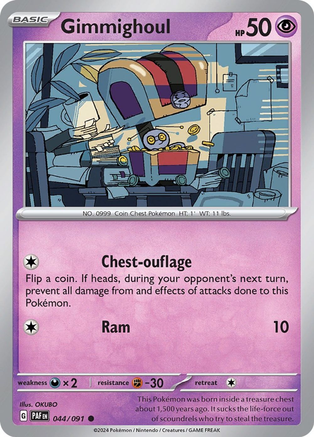 Gimmighoul — SV: Paldean Fates