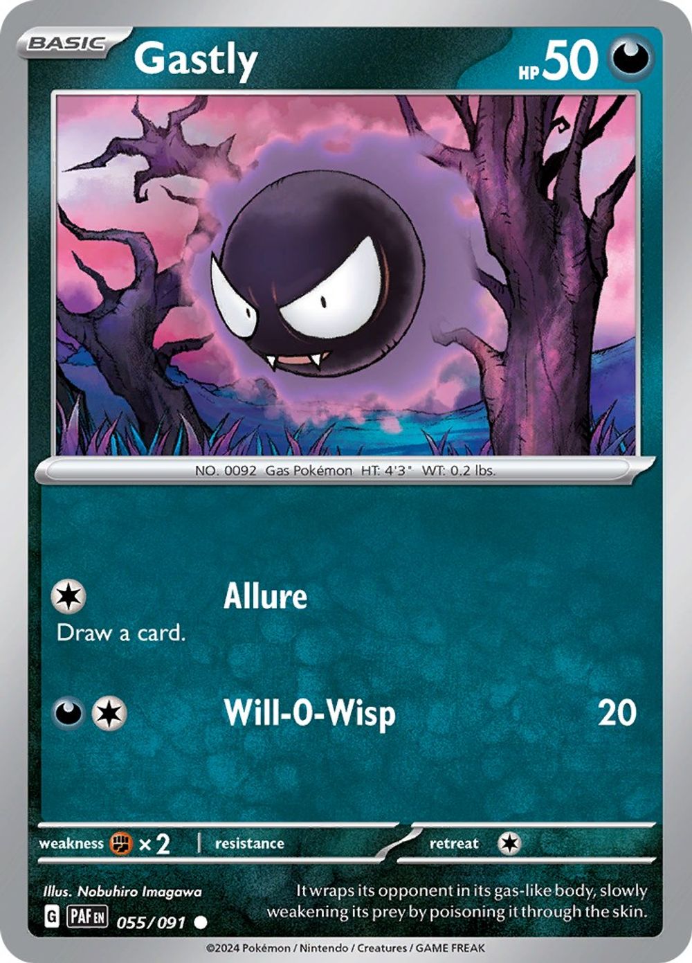 Gastly — SV: Paldean Fates