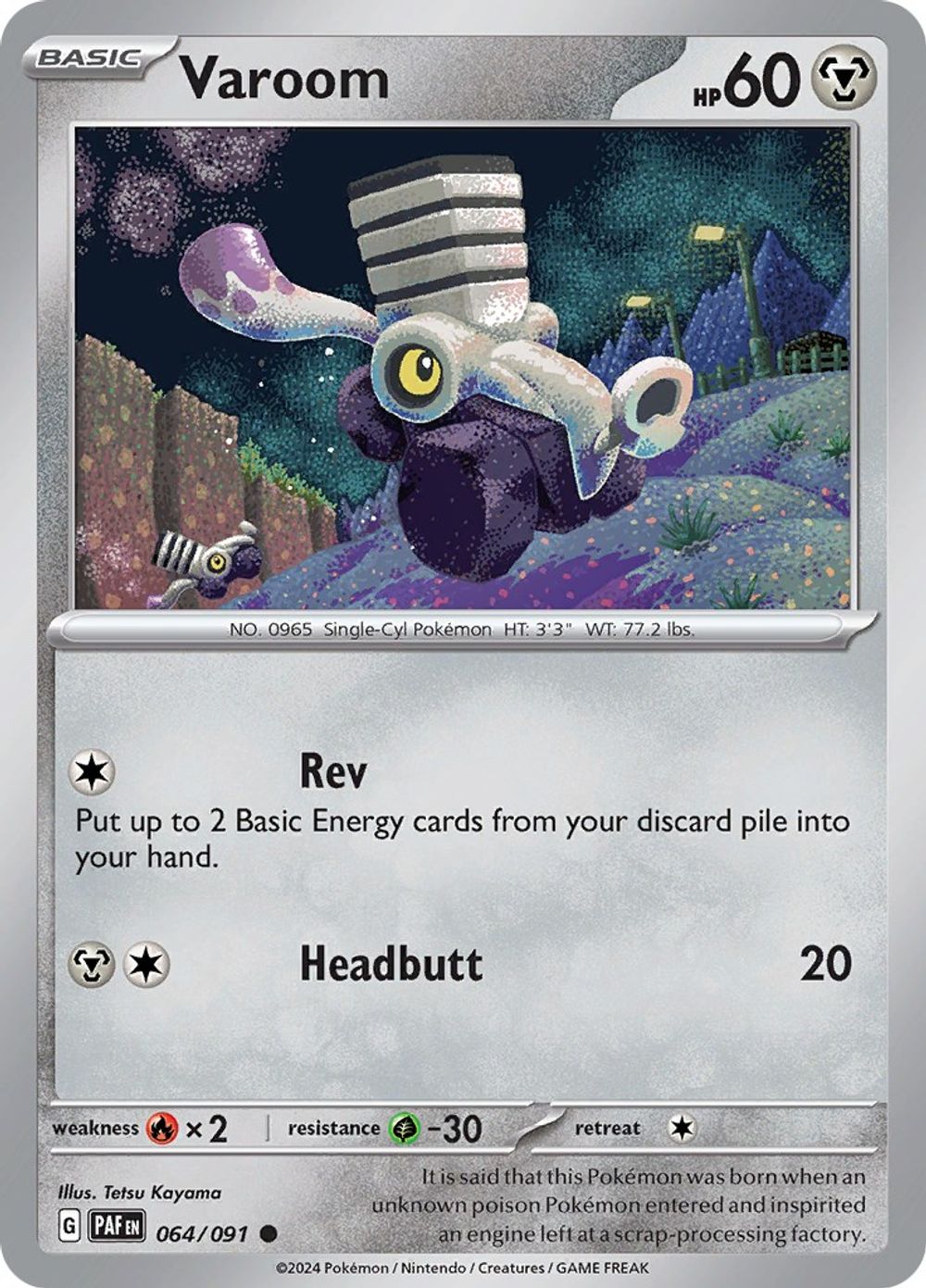 Varoom - 064/091 — SV: Paldean Fates