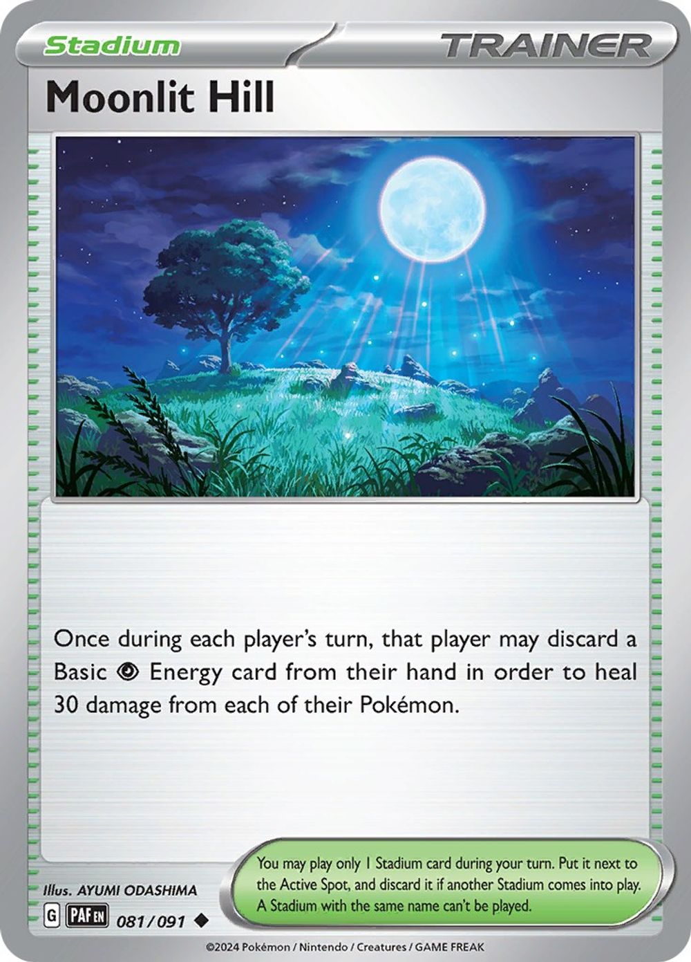 Moonlit Hill — SV: Paldean Fates