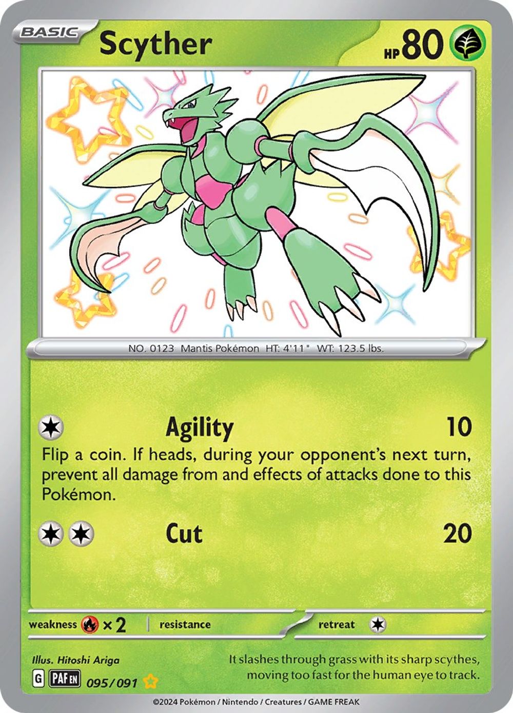 Scyther — SV: Paldean Fates