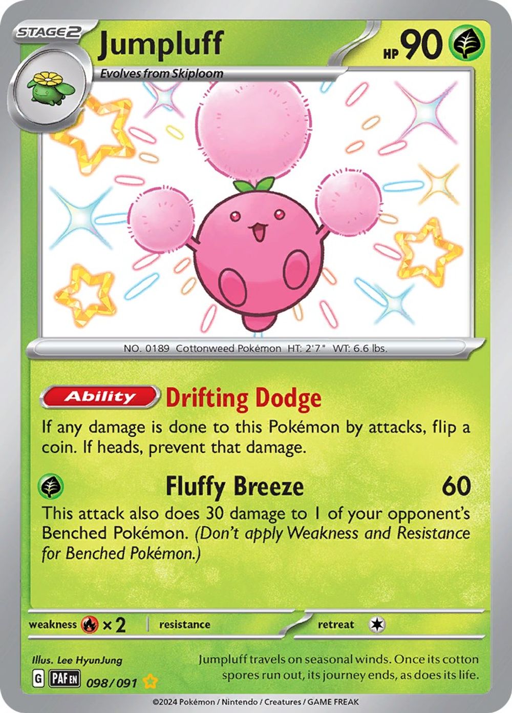 Jumpluff — SV: Paldean Fates