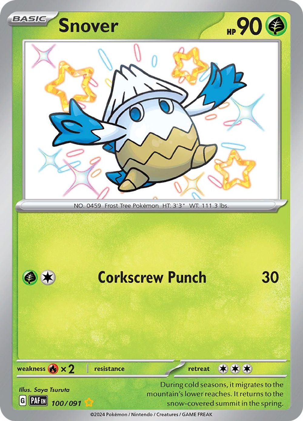 Snover — SV: Paldean Fates