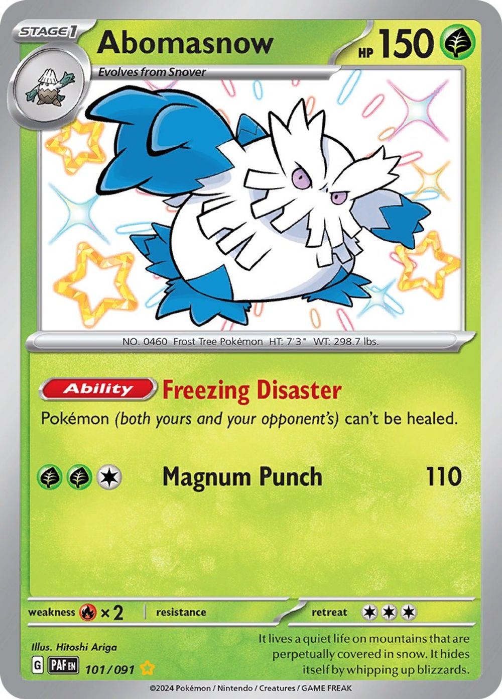 Abomasnow — SV: Paldean Fates