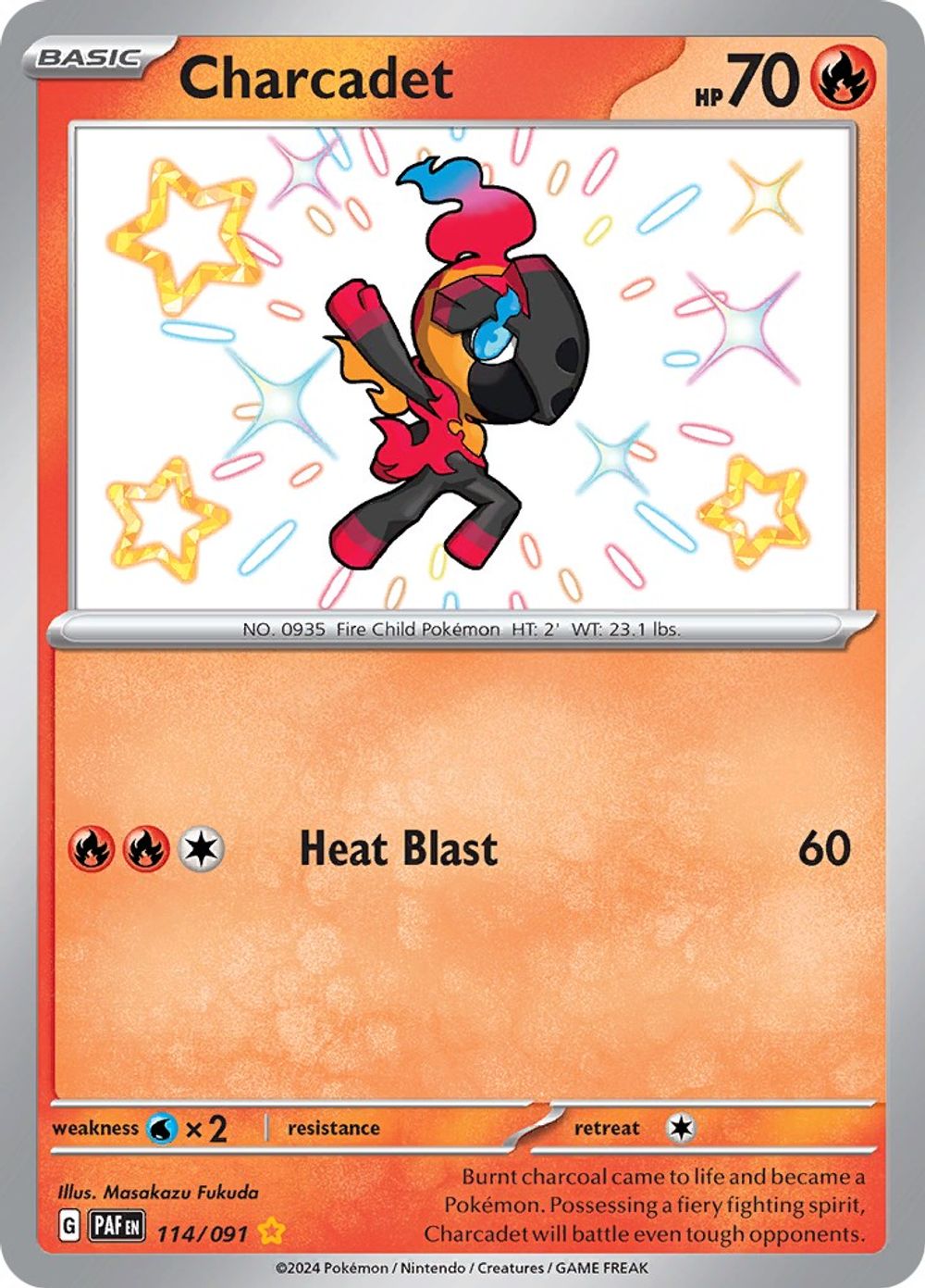 Charcadet - 114/091 — SV: Paldean Fates
