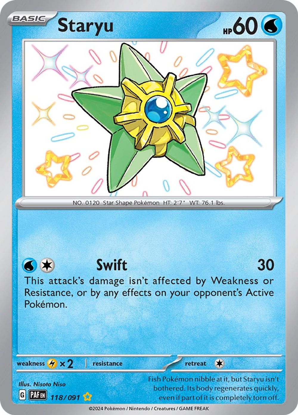 Staryu — SV: Paldean Fates