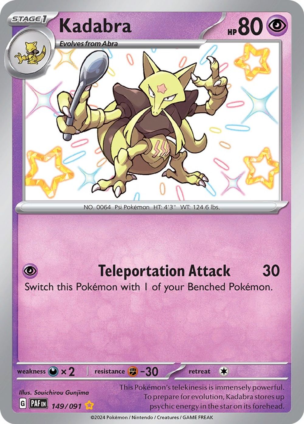 Kadabra — SV: Paldean Fates