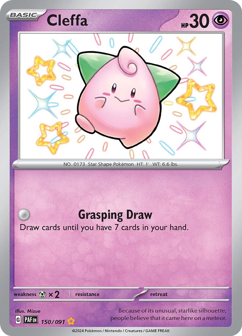 Cleffa — SV: Paldean Fates