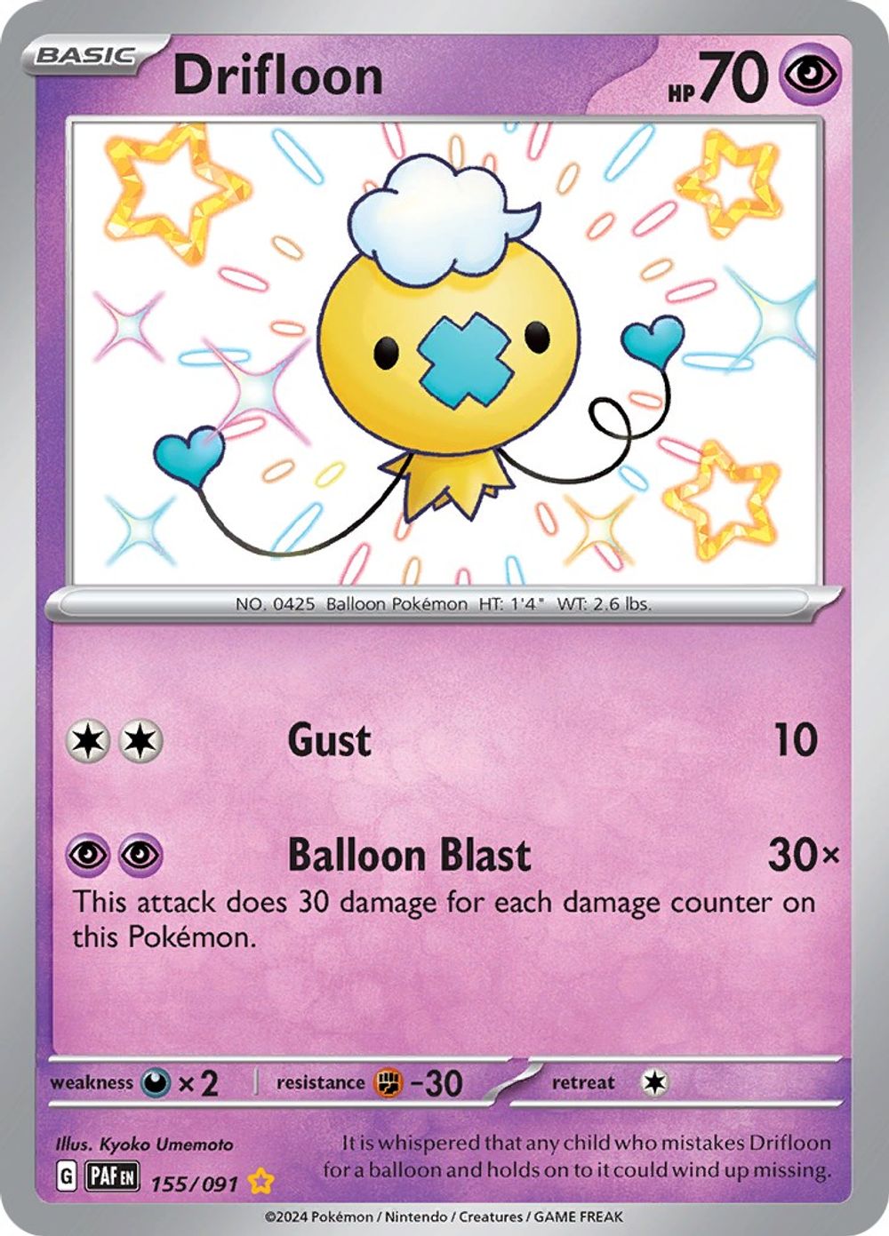 Drifloon — SV: Paldean Fates