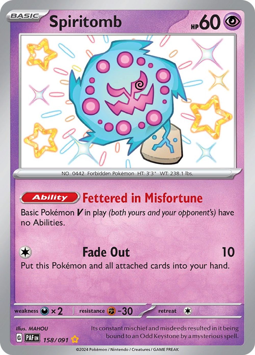 Spiritomb — SV: Paldean Fates