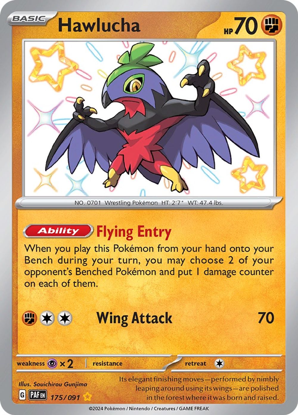 Hawlucha — SV: Paldean Fates