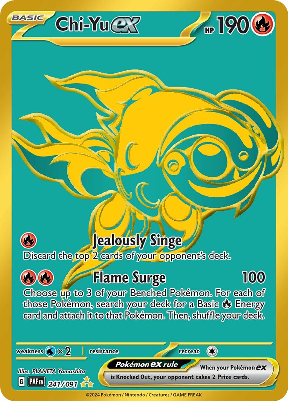 Chi-Yu ex — SV: Paldean Fates