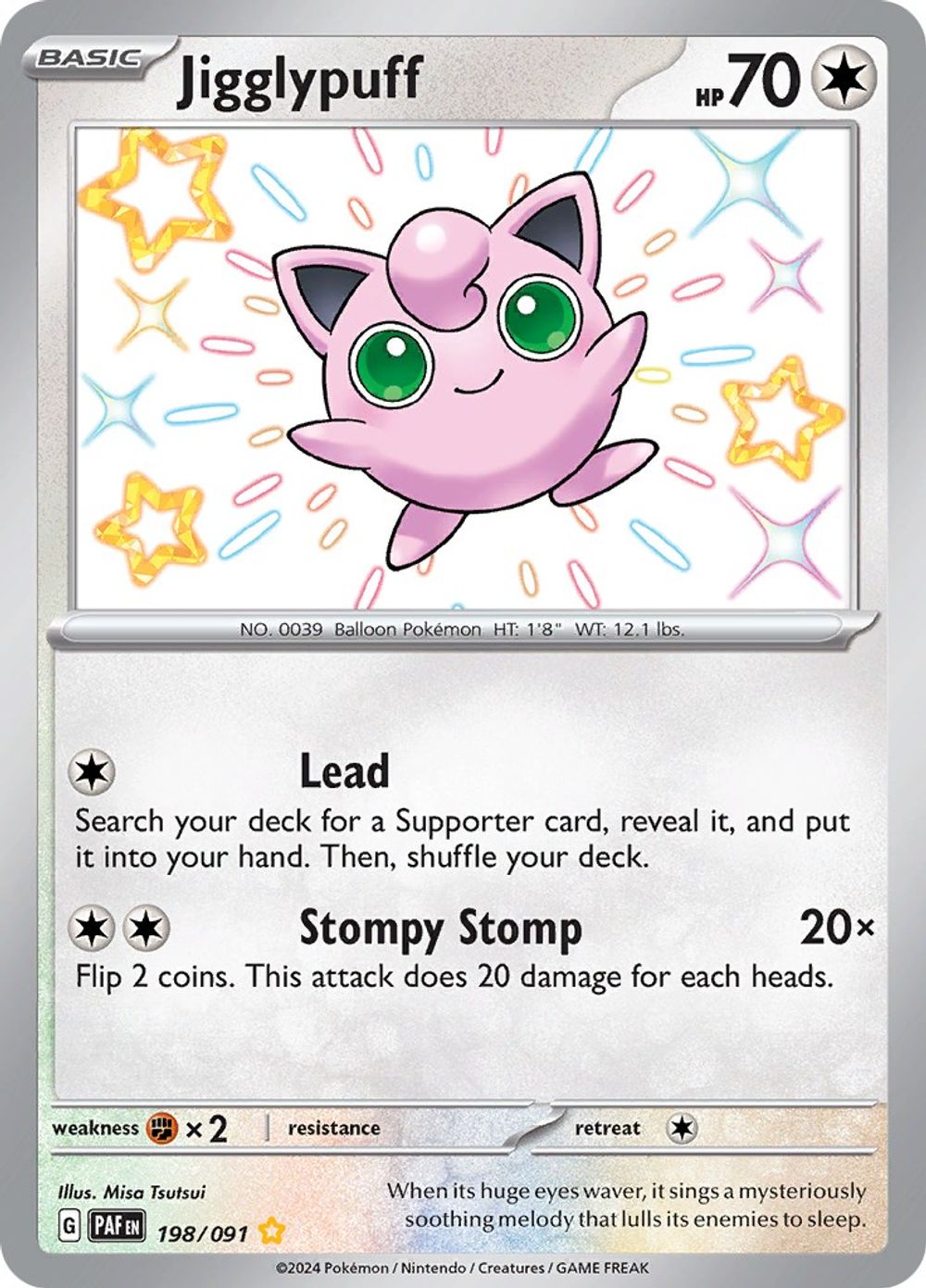 Jigglypuff — SV: Paldean Fates