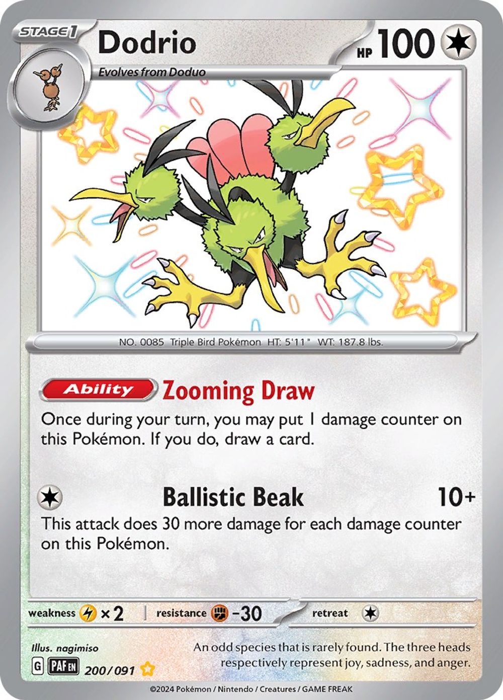 Dodrio — SV: Paldean Fates