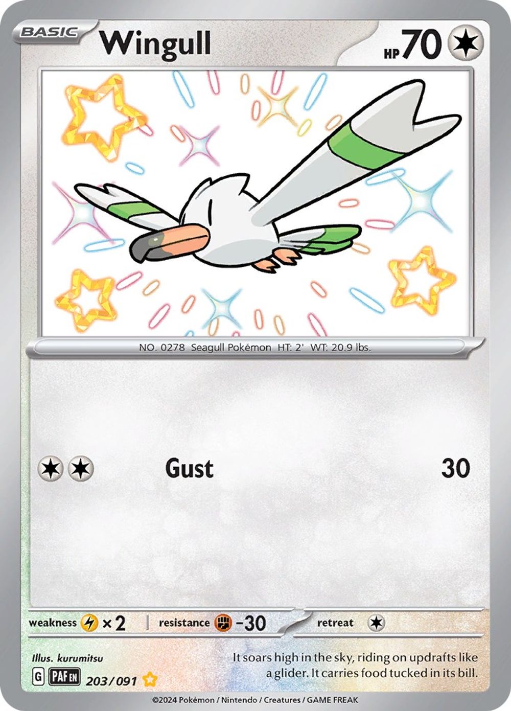 Wingull — SV: Paldean Fates