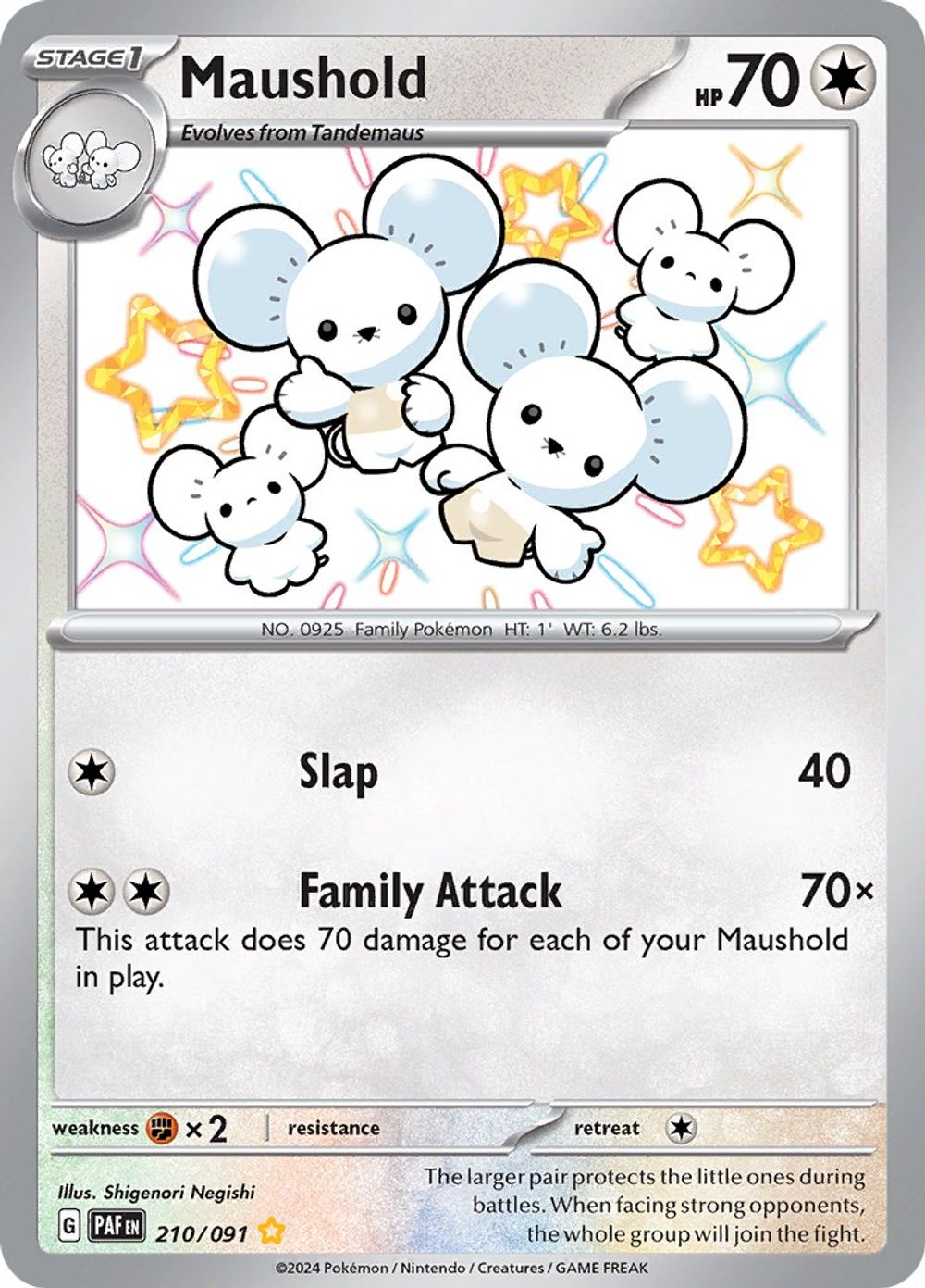 Maushold - 210/091 — SV: Paldean Fates