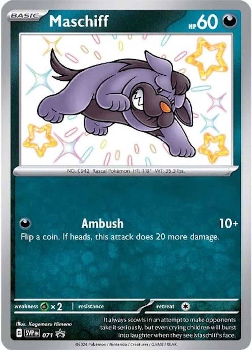 Maschiff - 071 — SV: Scarlet & Violet Promo Cards