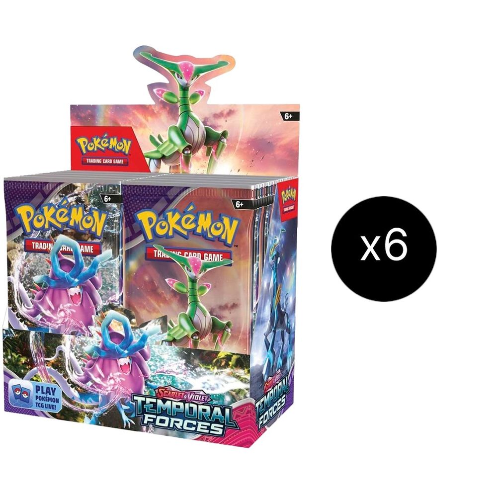 Temporal Forces Booster Box Case — SV05: Temporal Forces