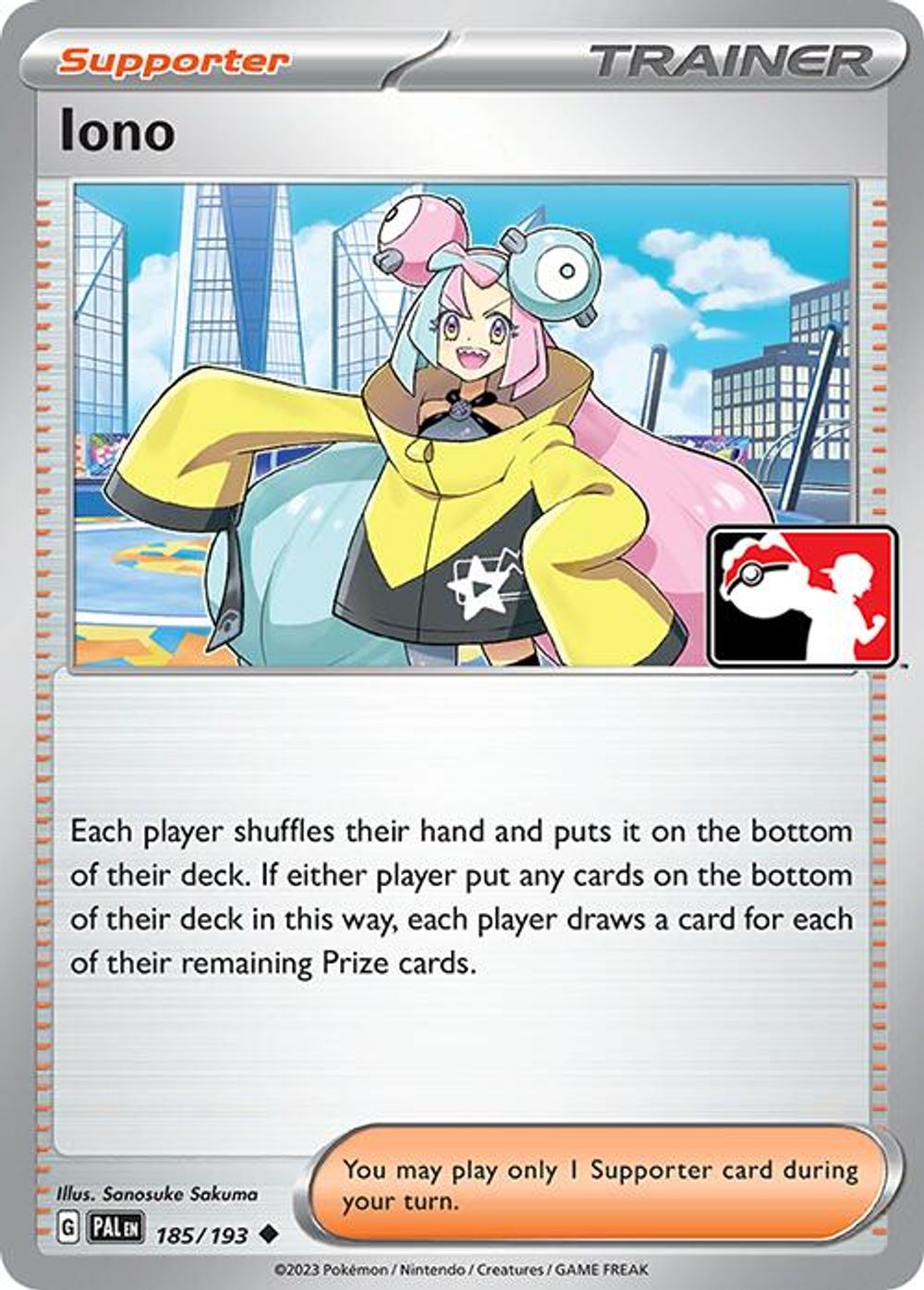 Iono — Prize Pack Series Cards
