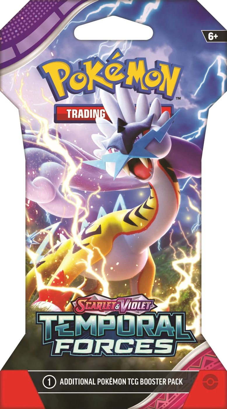 Temporal Forces Sleeved Booster Pack — SV05: Temporal Forces