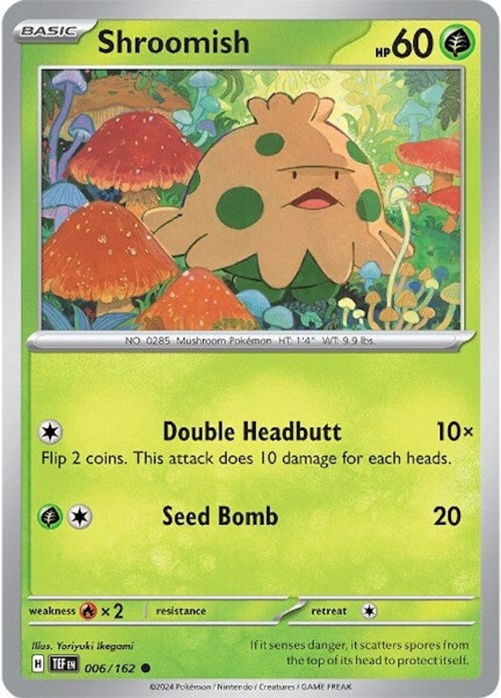 Shroomish — SV05: Temporal Forces