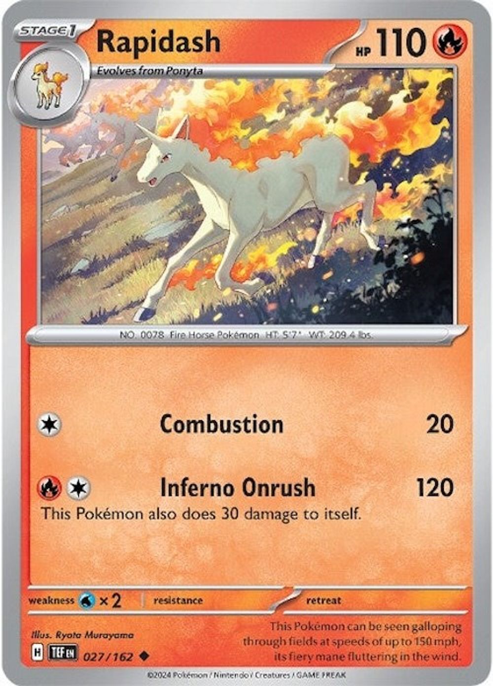 Rapidash — SV05: Temporal Forces