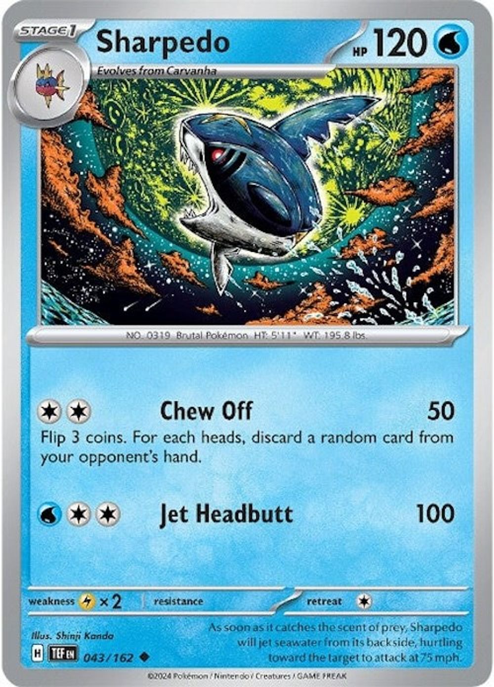 Sharpedo — SV05: Temporal Forces
