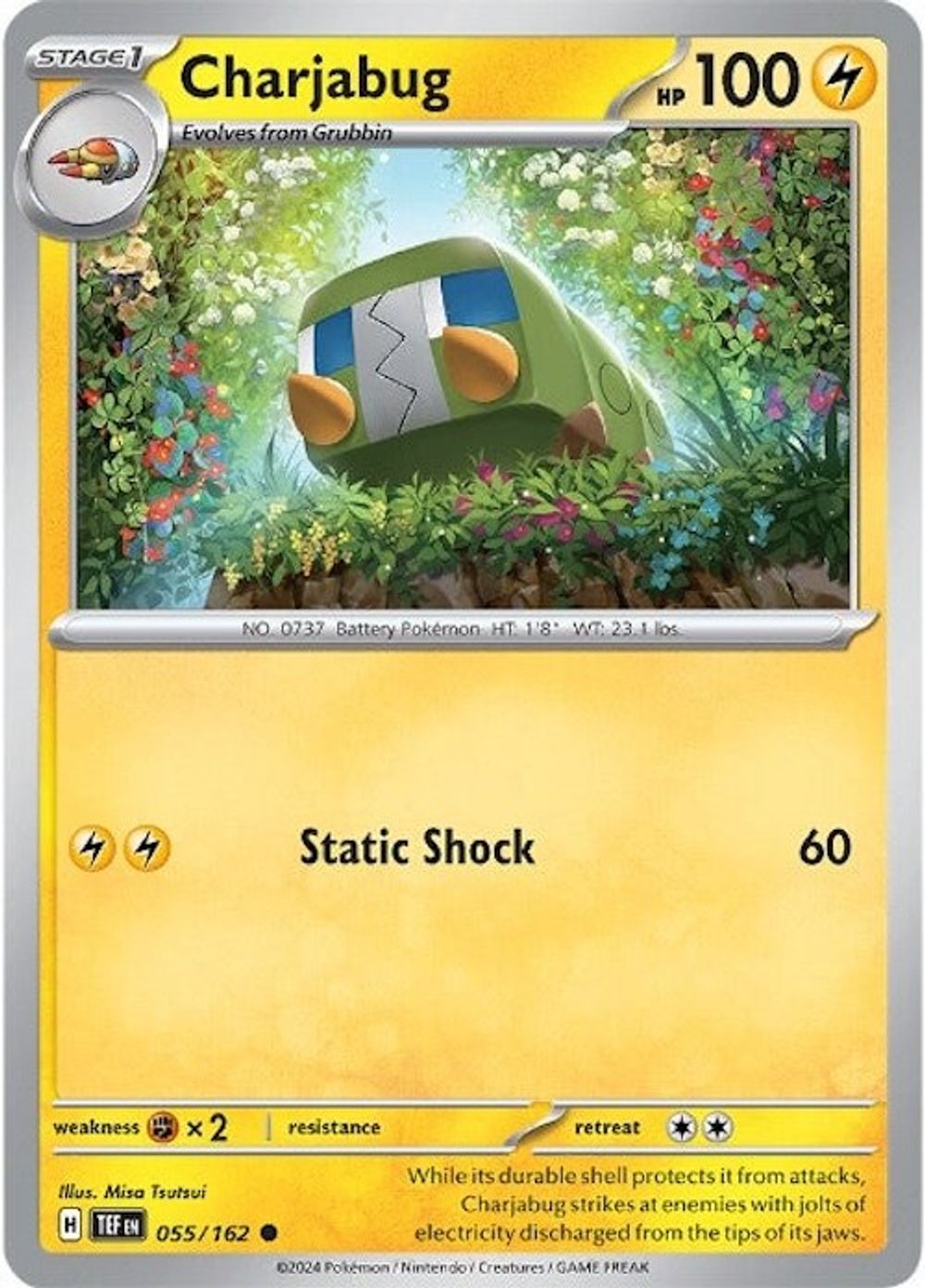 Charjabug - 055/162 — SV05: Temporal Forces