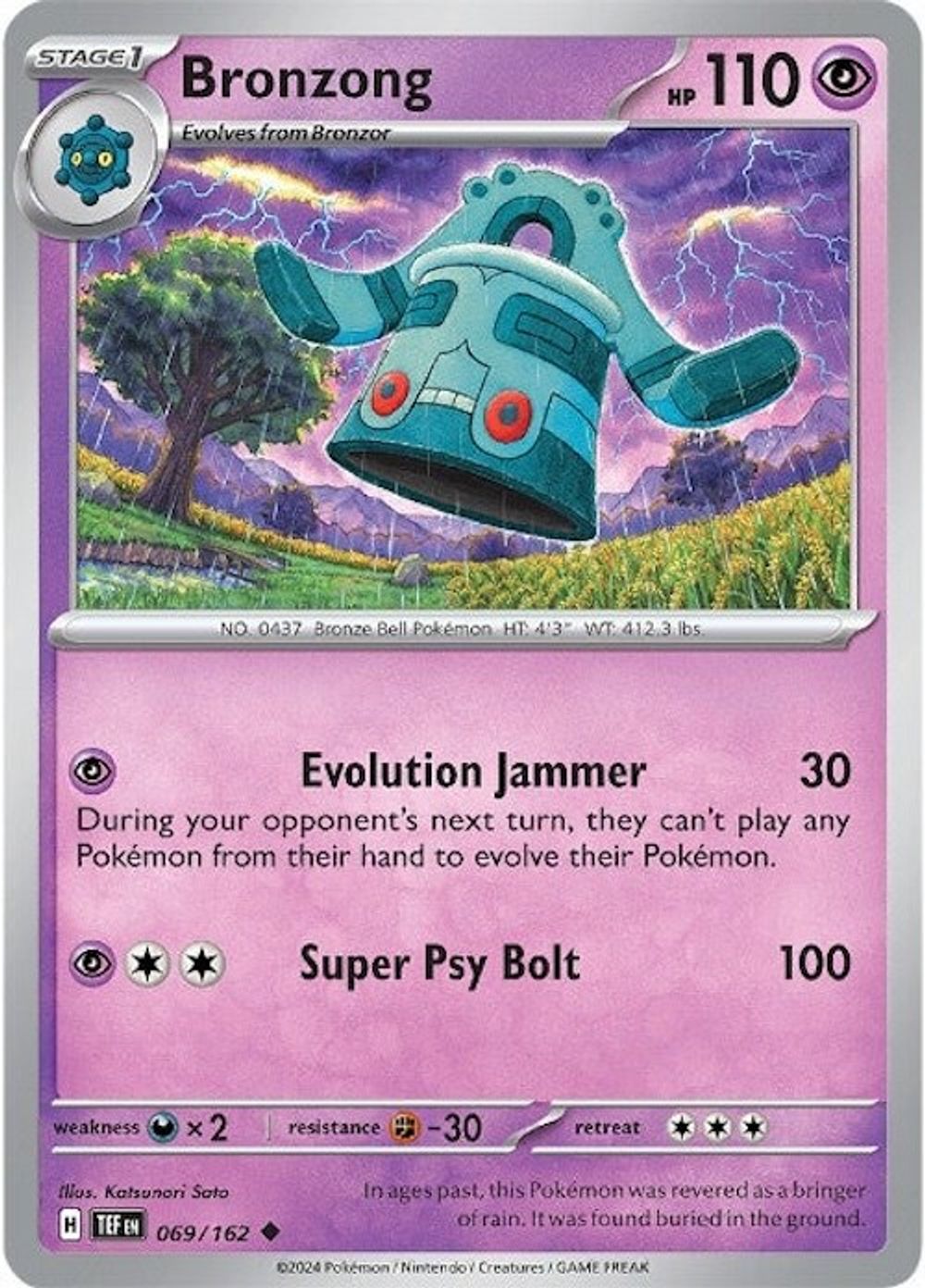 Bronzong — SV05: Temporal Forces