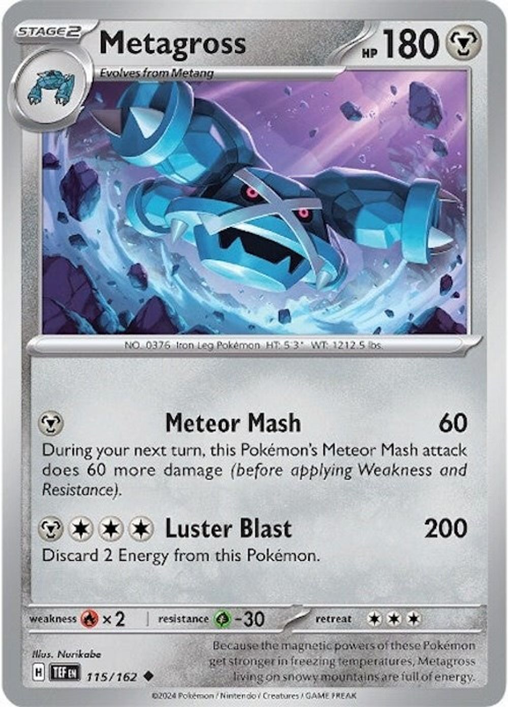 Metagross - 115/162 — SV05: Temporal Forces