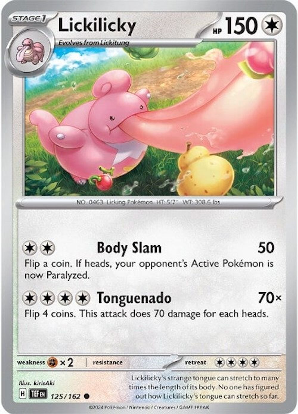 Lickilicky — SV05: Temporal Forces