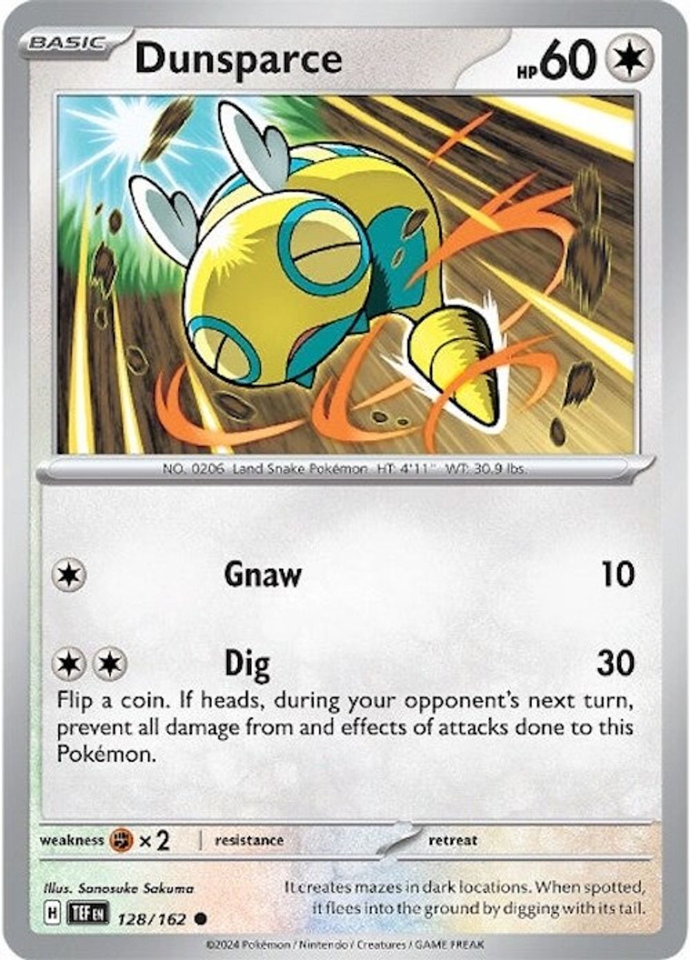 Dunsparce — SV05: Temporal Forces