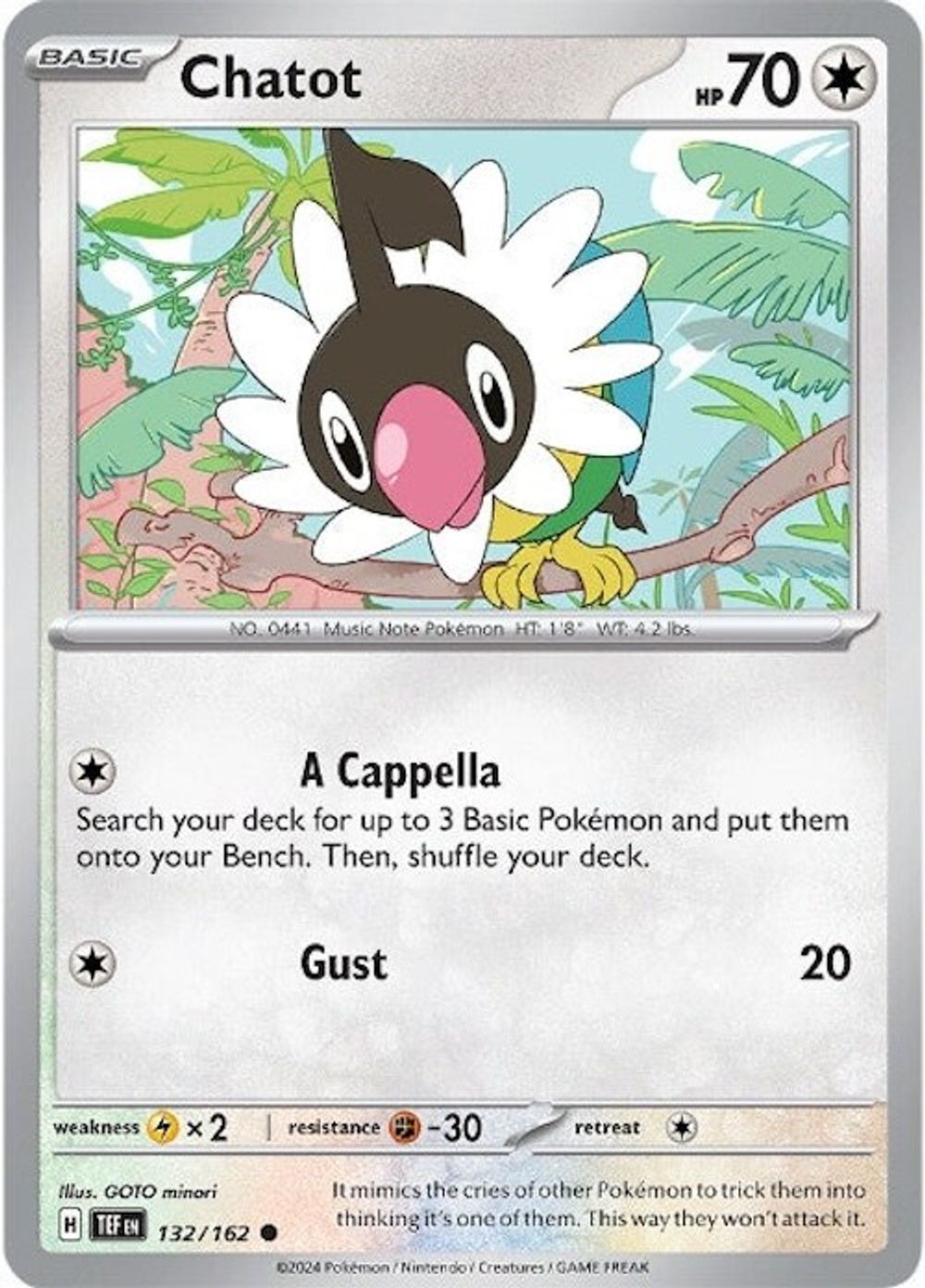 Chatot - 132/162 — SV05: Temporal Forces