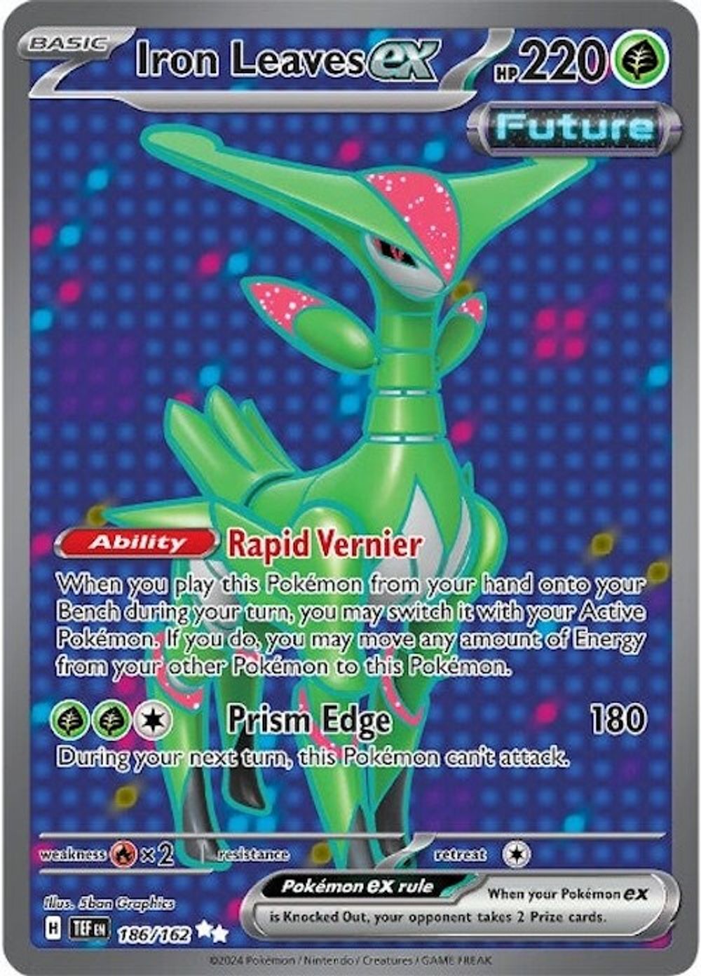 Iron Leaves ex - 186/162 — SV05: Temporal Forces