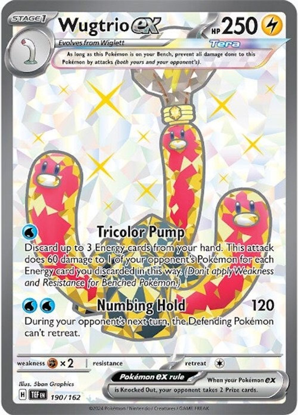 Wugtrio ex - 190/162 — SV05: Temporal Forces