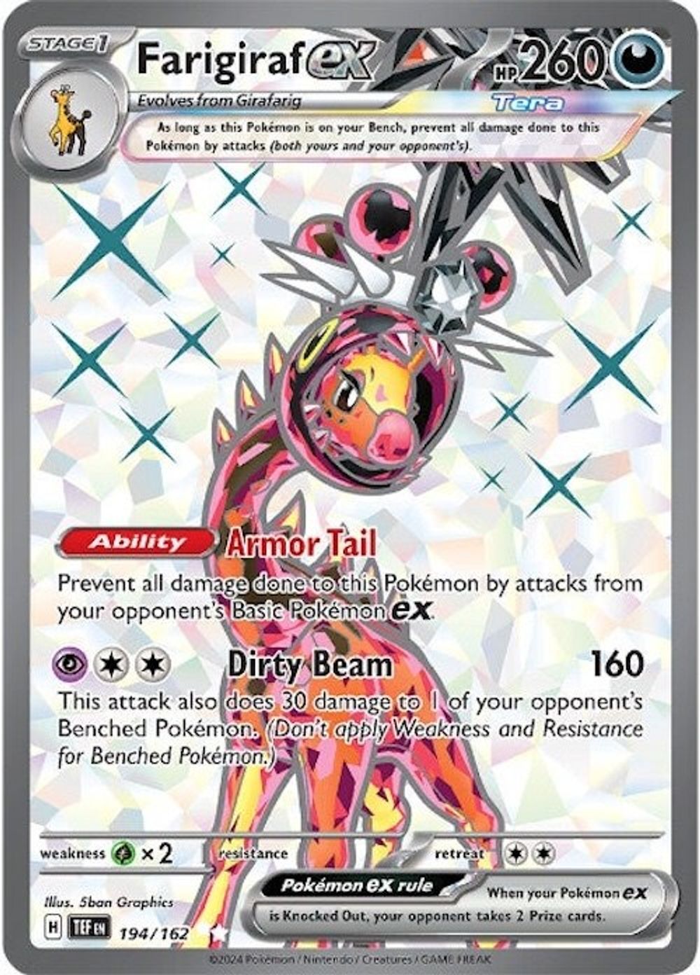 Farigiraf ex - 194/162 — SV05: Temporal Forces