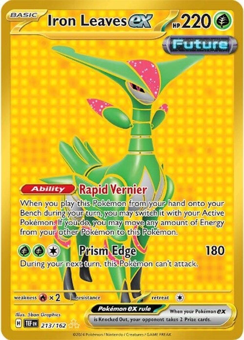 Iron Leaves ex - 213/162 — SV05: Temporal Forces