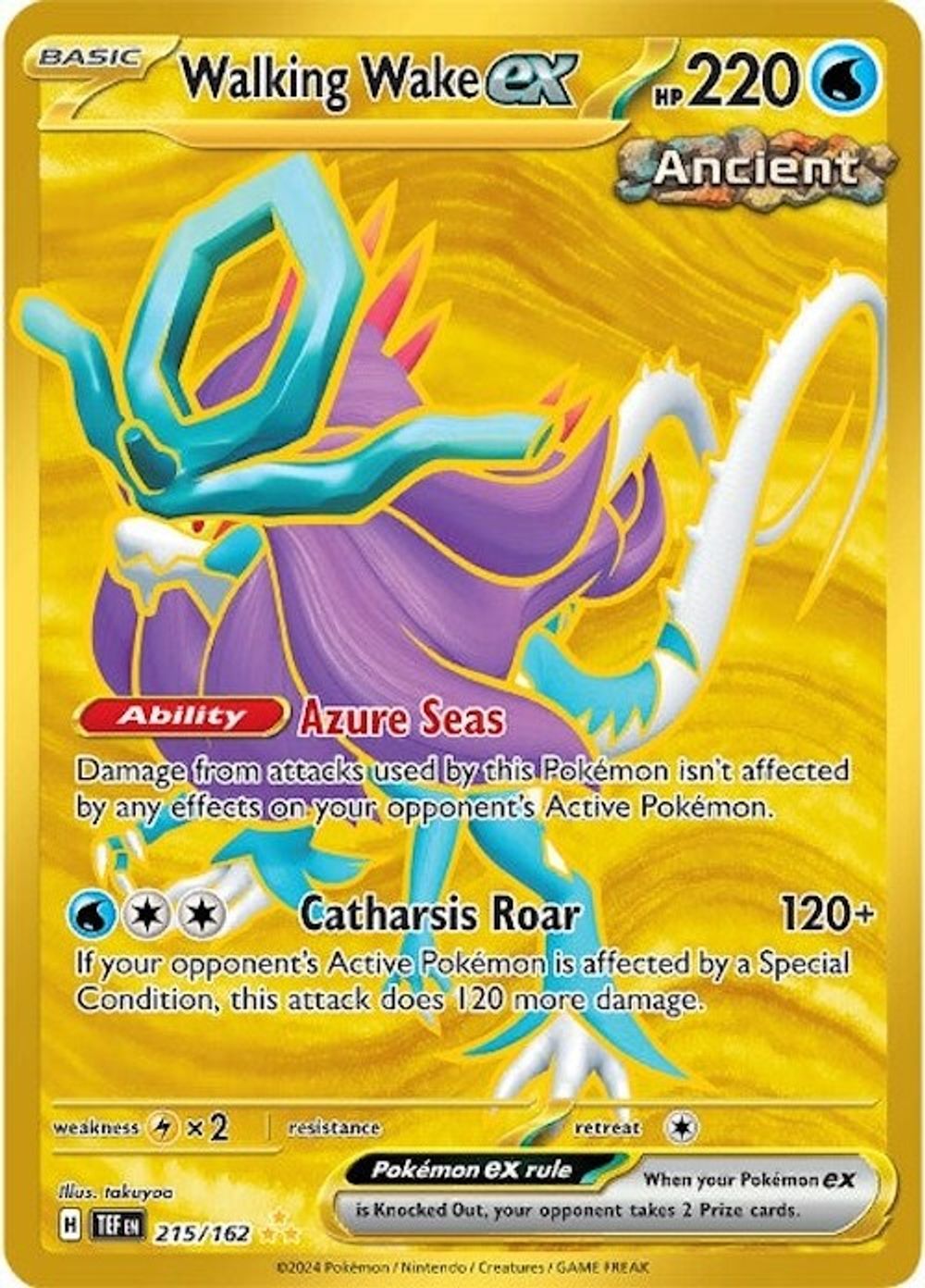 Walking Wake ex - 215/162 — SV05: Temporal Forces