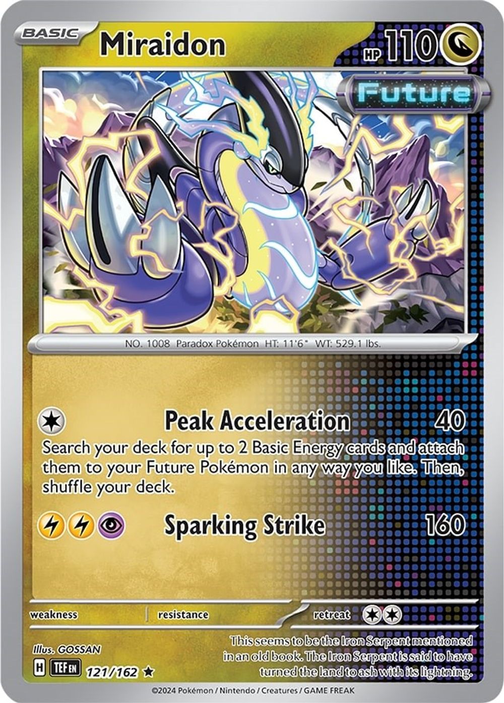 Miraidon - 121/162 — Deck Exclusives