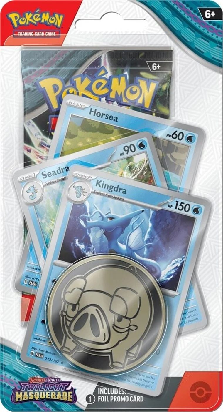 Twilight Masquerade Premium Checklane Blister [Horsea] — SV06: Twilight Masquerade