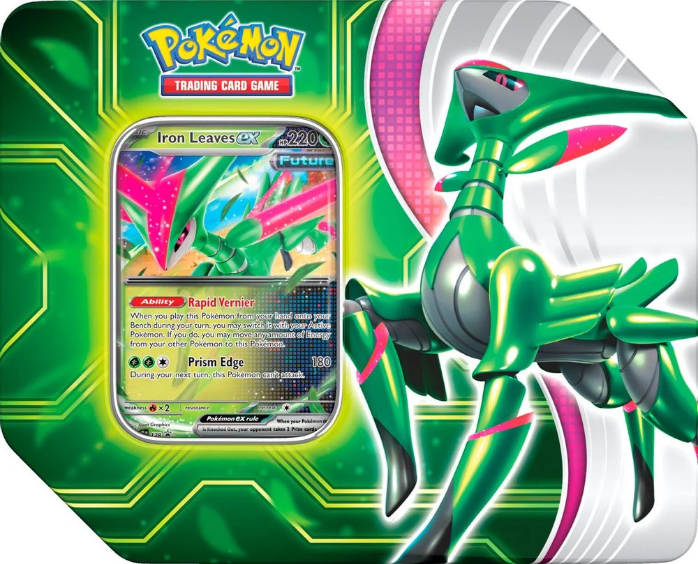 Paradox Clash Tin [Iron Leaves ex] — Miscellaneous Cards & Products